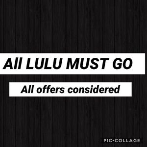 ALL LULU MUST GO